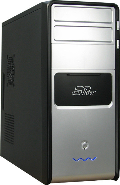 GMC Geh AOC-03 Slider Midi-Tower Black,Silver computer case