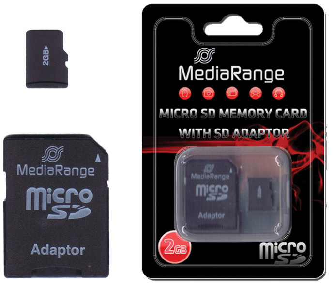 MediaRange MR950 2ГБ MicroSD карта памяти