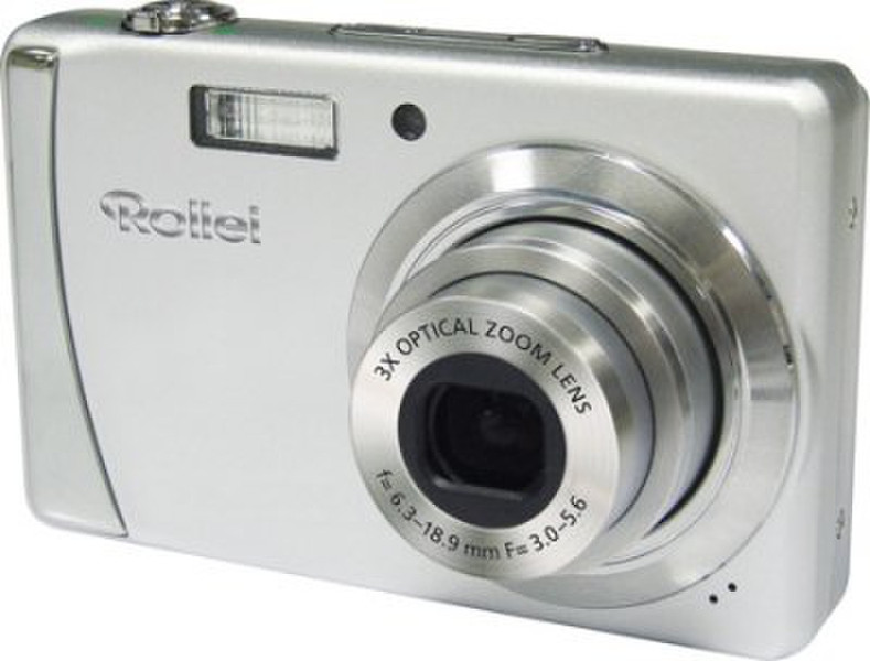 Rollei Compactline 312 Компактный фотоаппарат 12МП 4000 x 3000пикселей Cеребряный