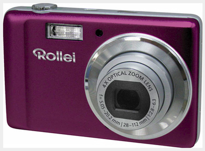 Rollei Compactline 360 TS Kompaktkamera 12MP 1/2.3Zoll CCD 4000 x 3000Pixel Rot