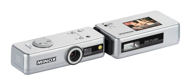 Minox DSC Kompaktkamera 5.1MP CMOS Silber