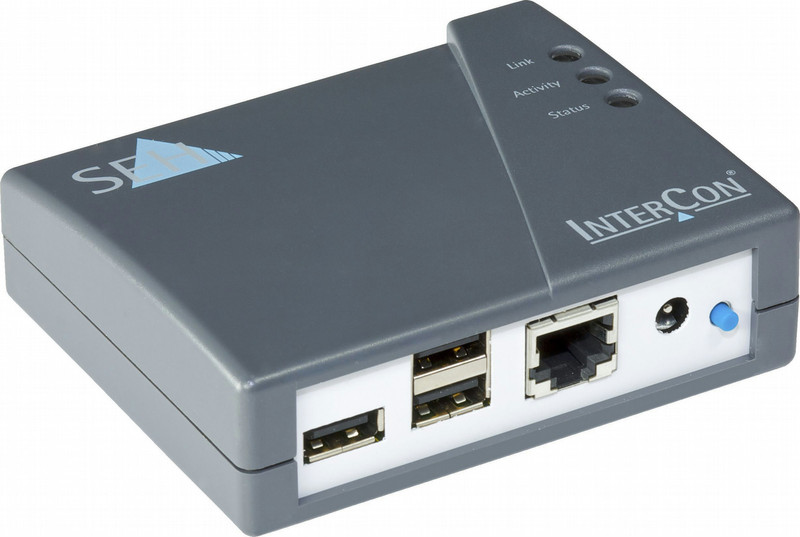 SEH PS1103 Ethernet-LAN Schwarz, Weiß Druckserver