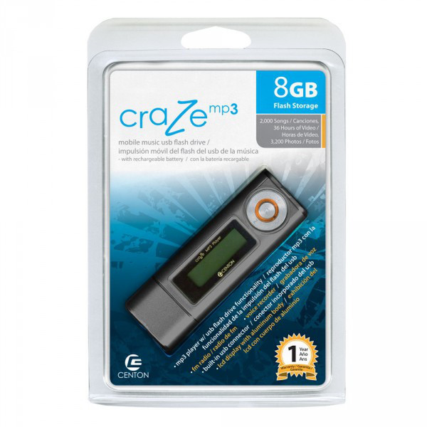 Centon 8GB Craze MP3 PMP