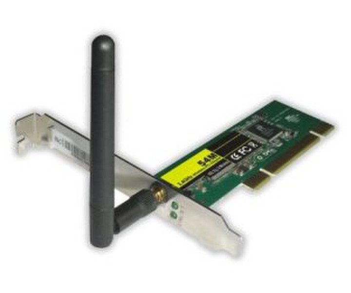 Sabrent PCI-G802 Внутренний WLAN 54Мбит/с сетевая карта