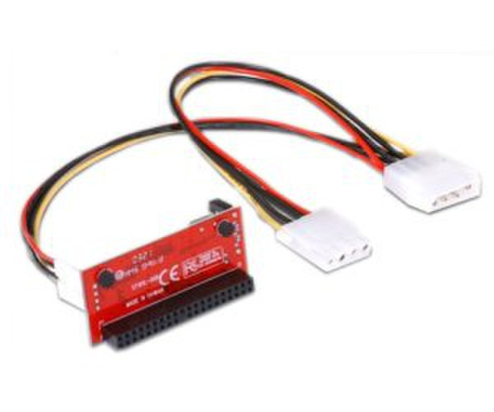 Sabrent 100/133 Adapter 44-pin 40-pin Schwarz, Weiß Kabelschnittstellen-/adapter