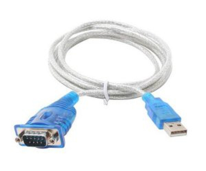Sabrent SBT-USC6M USB-A RS-232 Blau, Weiß Kabelschnittstellen-/adapter