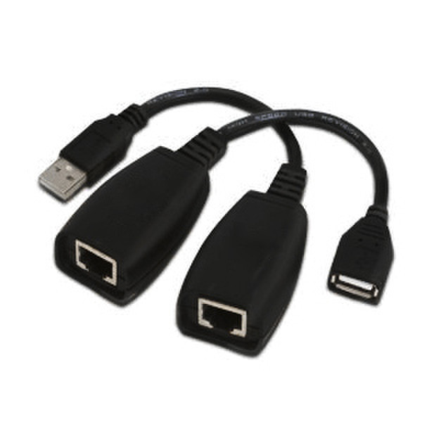 Sabrent USB-RJXT USB A RJ-45 Black cable interface/gender adapter