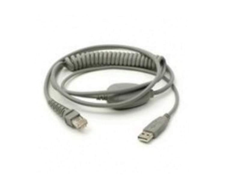 Unitech 1550-601646 1.6м USB A USB A Серый кабель USB