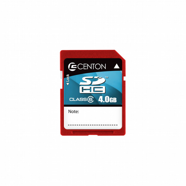 Centon 4GB SDHC Class 6 4ГБ SDHC Class 6 карта памяти