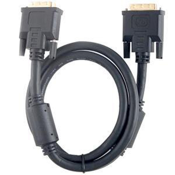 Link Depot DVI-D, 15 ft 4.57m DVI-D DVI-D Black DVI cable