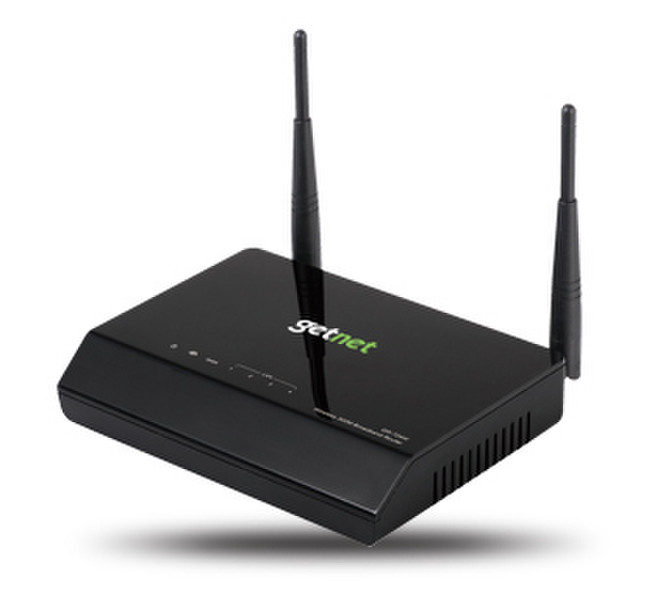 Getnet GR-724W Fast Ethernet Black wireless router