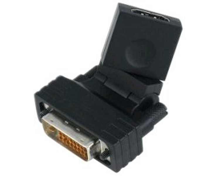 Sabrent AD-RTHD DVI HDMI Черный кабельный разъем/переходник