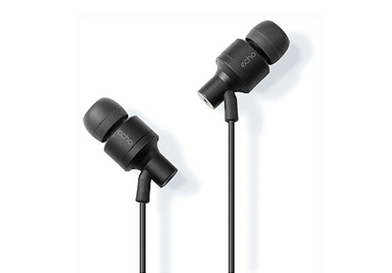 Livescribe Echo 3-D Recording Premium Headset In-ear Binaural Wired Black mobile headset