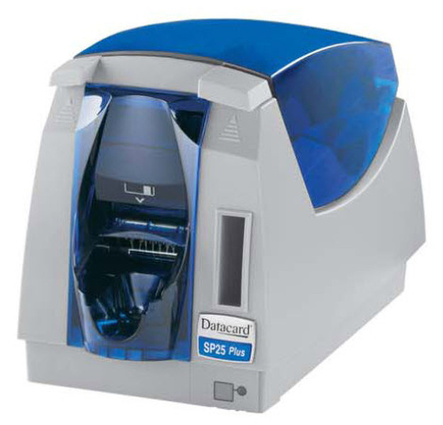 DataCard SP25 Plus 300 x 300DPI Blau, Grau Plastikkarten-Drucker