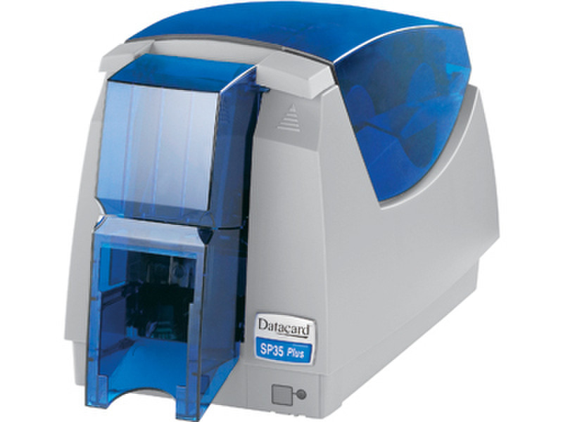 DataCard SP35 Farbstoffsublimation Farbe 300 x 300DPI Blau, Grau Plastikkarten-Drucker