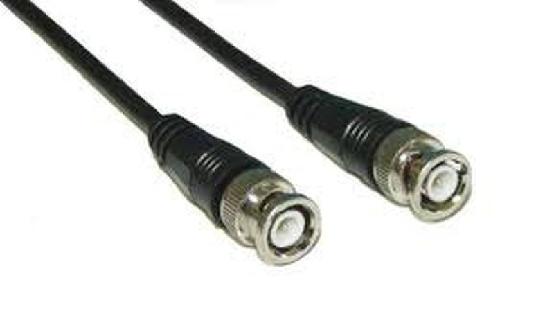 InLine BNC Videocable RG59 1m 1m Black coaxial cable