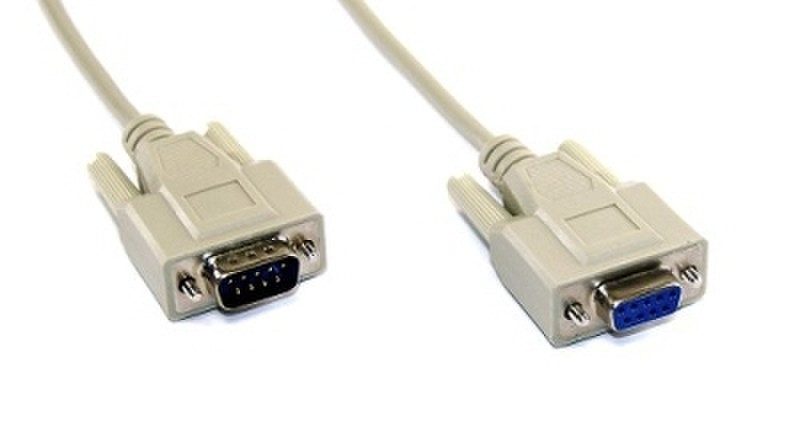 InLine Serial cable DB9 M/F 20m 20м male 9pin Sub D female 9pin Sub D Серый кабель последовательной связи