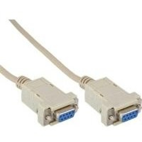 InLine DB9 2m 2m DB9 DB9 Grey serial cable