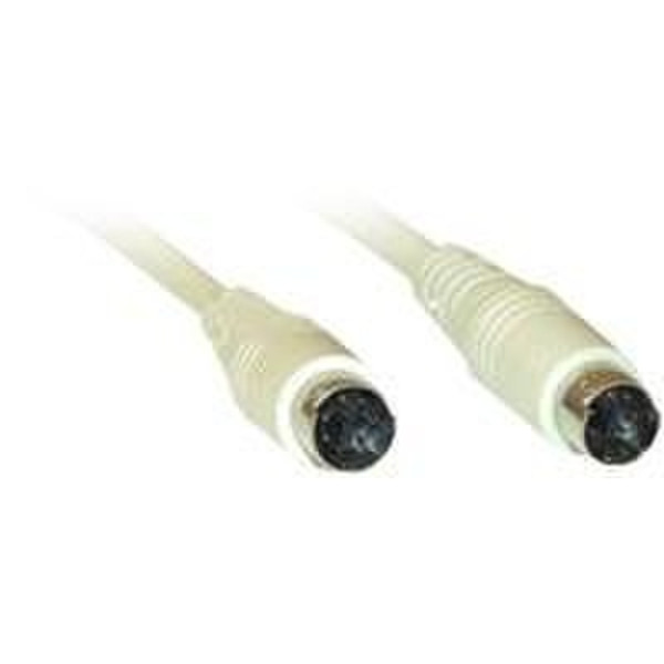 InLine 13330 10m White PS/2 cable