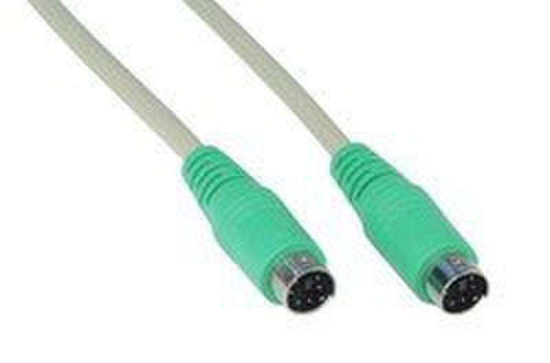 InLine 13332G 2m Grey PS/2 cable