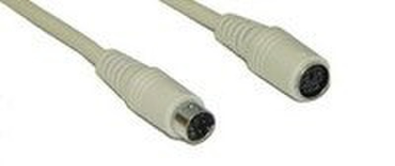 InLine 13343 3м Серый кабель PS/2