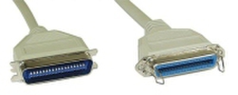 InLine 14432 2m 36-p M 36-p F Beige serial cable