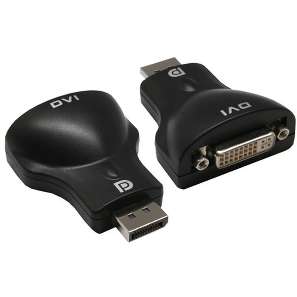 InLine 17199I DisplayPort DVI-D 24+1 Black cable interface/gender adapter