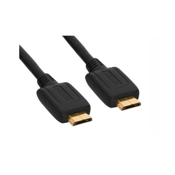 InLine 17402P 2.5m Mini-HDMI Mini-HDMI Black HDMI cable