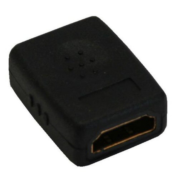 InLine 17600G 19-pin 2x 19-pin Black cable interface/gender adapter