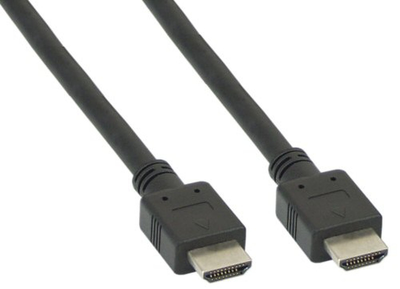 InLine 17601E 1м HDMI HDMI Черный HDMI кабель