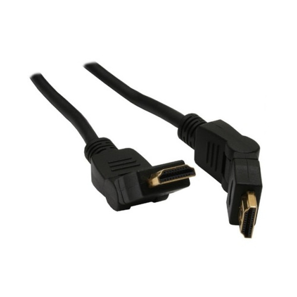 InLine 17601W 1m HDMI HDMI Schwarz HDMI-Kabel