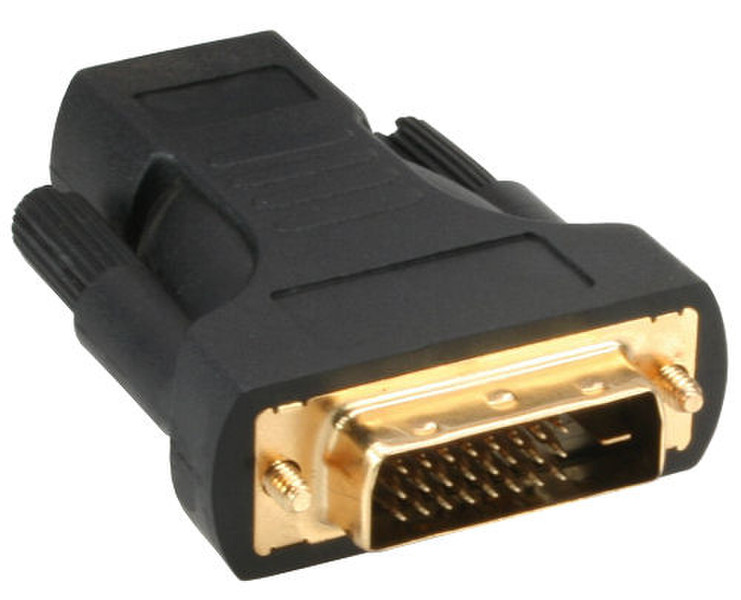 InLine 17660P DVI-D HDMI A Black cable interface/gender adapter