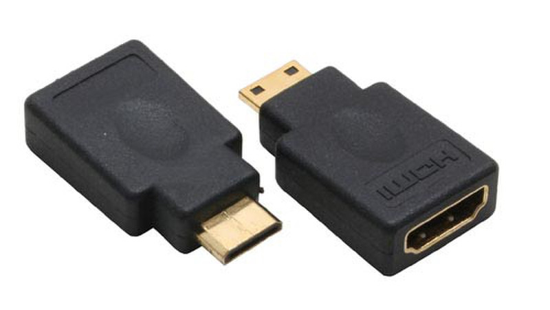 InLine 17690G HDMI C HDMI A Schwarz Kabelschnittstellen-/adapter