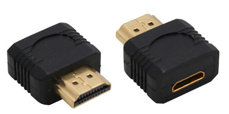 InLine 17691G HDMI A HDMI C Черный кабельный разъем/переходник