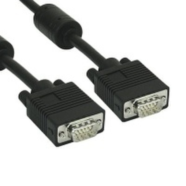 InLine 17702B 1м VGA (D-Sub) VGA (D-Sub) Черный VGA кабель