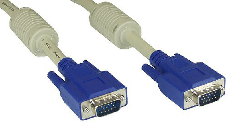 InLine 17713 15m VGA (D-Sub) VGA (D-Sub) Blau VGA-Kabel
