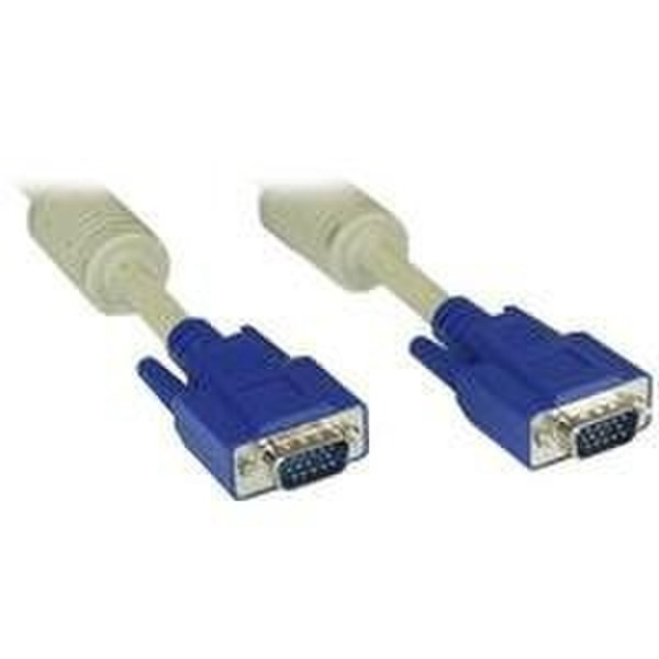 InLine 17720 20m VGA (D-Sub) VGA (D-Sub) Blue,Grey VGA cable