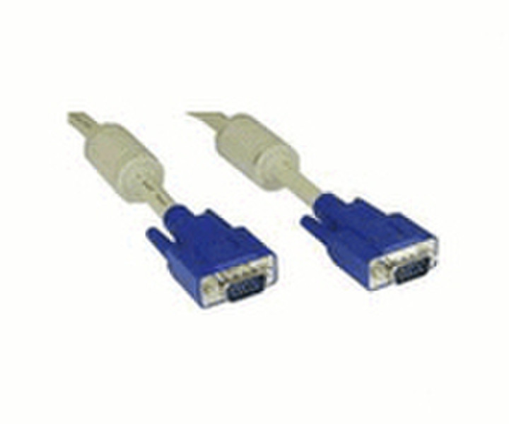 InLine 17730 30м VGA (D-Sub) VGA (D-Sub) Бежевый, Синий VGA кабель