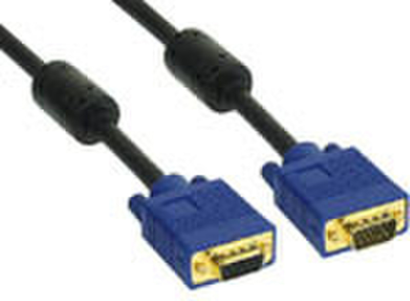 InLine 17743S 3m VGA (D-Sub) VGA (D-Sub) Black,Blue VGA cable