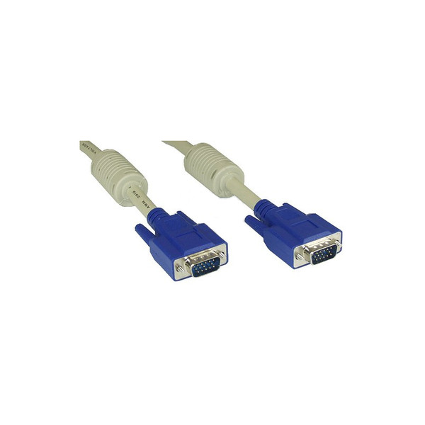 InLine 17751 50m VGA (D-Sub) VGA (D-Sub) Blau, Grau VGA-Kabel