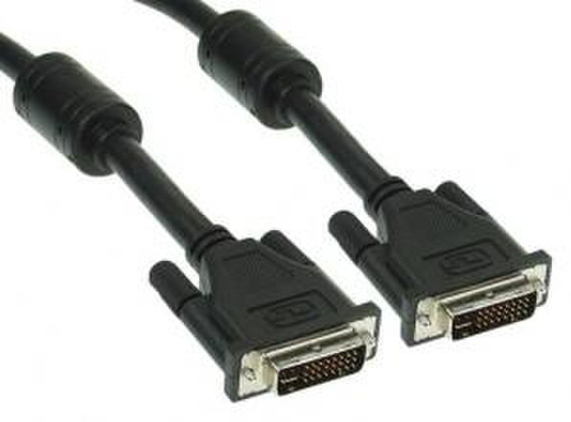 InLine 17774A 10m DVI-I DVI-I Black DVI cable