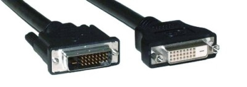 InLine 17776 5м DVI-D DVI-D Черный DVI кабель
