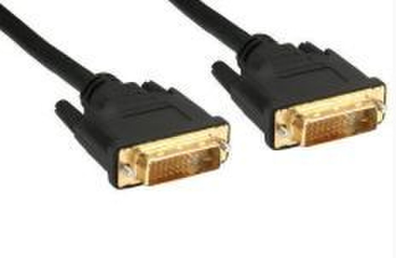 InLine 17787P 7.5m DVI-D DVI-D Black DVI cable