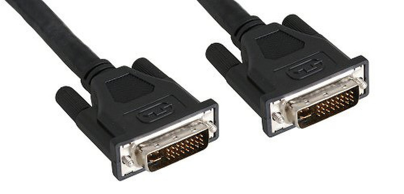 InLine 17791A 1.8m Black DVI cable