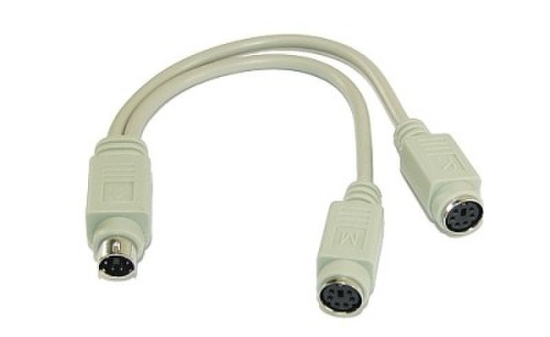 InLine 19933P Beige PS/2 cable