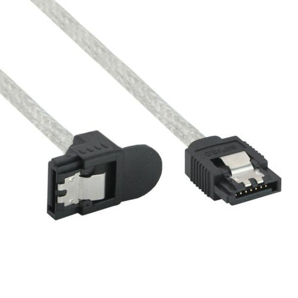 InLine 27305X 0.5m Transparent SATA cable