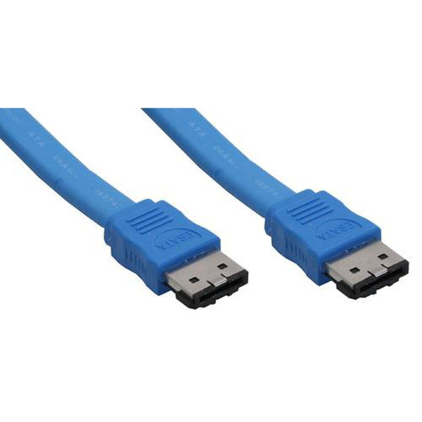 InLine 27510B 1m eSATA SATA Blue SATA cable