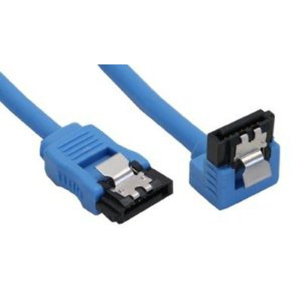 InLine 27701F 0.15m SATA SATA Blue SATA cable