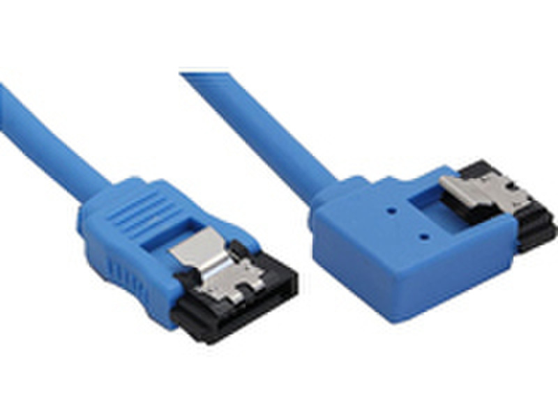 InLine 27701L 0.15m SATA SATA Blue SATA cable