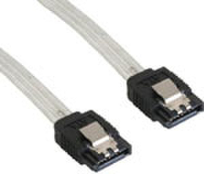 InLine 27703C 0.3м SATA SATA Прозрачный кабель SATA
